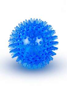 1pc Squeaky Dog Toy Balls (6 Colors) Puppy Chew Toys For Teething, Medium, Large & Small Dogs, Aggressive Chewers