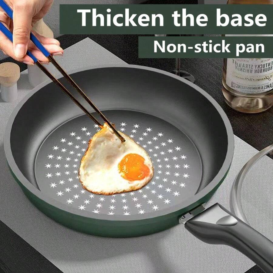 9.45 Inch Cast Iron Nonstick Skillet, Steak/Frying Pan, Cooking Pan