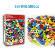 1000pcs Classic Building Blocks, Compatible With Various Brands, DIY Construction Toys, Stimulate Imagination And Creativity, Suitable For Children 6+ Years Old, Holiday/Birthday/New Year Gift