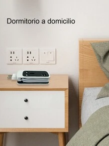 Regleta de Alimentación,Extensor de salida,Regleta De Enchufes Toma 3 en 1, toma portátil, 2USB y 1 tomas , 110V, 750W,para oficina, mesita de noche, viaje - Tipo de Enchufe A USA (110-127V) - Ver 8