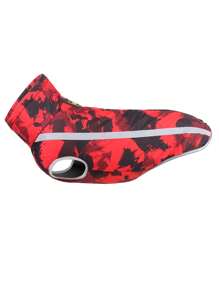 1 chiếc áo khoác cho chó cưng màu đỏ kẻ caro mới, áo khoác phản quang ấm áp cho chó, áo khoác ngoài chống gió chống thấm nước cho chó cỡ trung/lớn, thích hợp cho các hoạt động ngoài trời trong thời tiết lạnh - Nhiều màu - Xem 30