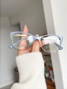 Women Eyeglasses - 霧霾藍 - 查看 1