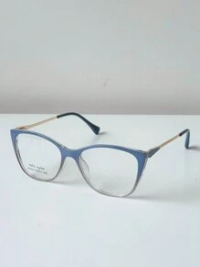 Women Eyeglasses - 霧霾藍 - 查看 2