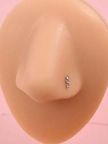 CIZME Ear Piercing Kit Gold Nose Piercing Kit Belly Button Piercing Kit Ear Piercing Gun Kit Belly Piercing Kit Disposable Earring Piercing Kit Self Piercing Kit Belly Button Piercing Kit At Home - Sliver/Gold - View 8