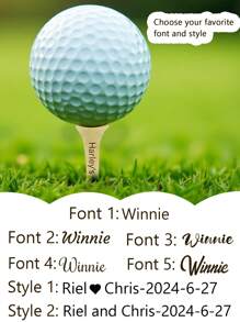 LICVIC 5/10/20/50/100pcs Custom Golf Tees Personalized Golf Tees Engraved Golf Gift For Men Fathers Day Gift Dad Golf Present Gift For Golfer Gift Father's Day Gift, Valentine Day, Valentine Day Decor Gifts Birthday Graduation,Multi-Functional, ,Anti-Mold,Ornamental,Reusable,Exquisite,Stylish,High-Quality,Adorable,Modern,Custom,Unique,Personalized,Ideal Gifts For Him,Ideal Gifts For Her,Her,Boyfriend,Girlfriend,Dad,Mom,Family,Friends,Son,Daughter,Kids,For Anniversaries,For Birthdays,For Housewarming,For Graduation,Kitchen,Dining Room,Bedroom,Office,Living Room,Home,Garden,Tea Room