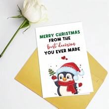 1 张甜蜜圣诞贺卡，送给他/她，送给妻子/丈夫的有趣节日贺卡，圣诞快乐，来自你做过的最好决定，万圣节，万圣节装饰 - 彩色 - 查看 3