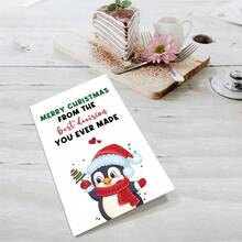 1 张甜蜜圣诞贺卡，送给他/她，送给妻子/丈夫的有趣节日贺卡，圣诞快乐，来自你做过的最好决定，万圣节，万圣节装饰 - 彩色 - 查看 6