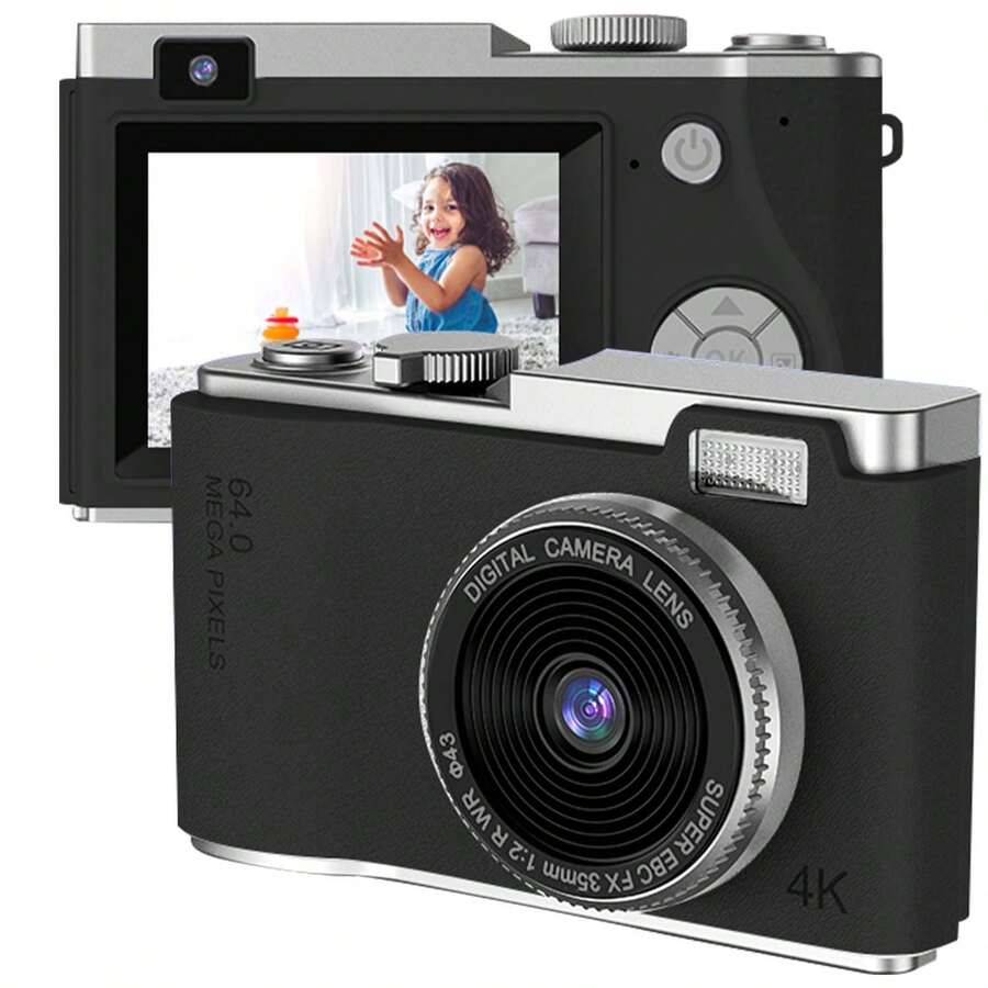 Upgrade Digital Camera, CCD Digital 1080P Camera For Kids