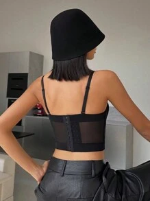 Ladies Have Steel-Rimmed Lingerie To Tuck In A Sexy Back Under A Bra - Black - View 4