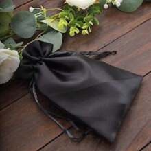 60 Pcs 6x9" SATIN FAVOR BAGS Wedding Party Reception Gift Favors WHOLESALE Bulk - 白色 - 查看 10