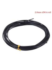 5 متر سلك دعم لتشكيل النباتات والأشجار الصغيرة من الألمنيوم المؤنود لمساعدة تشكيل بونساي، اكسسوارات حديقة بأقطار 1 / 1.5 / 2 / 2.5 / 3 مم