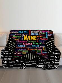 1 件定制法兰绒照片毯，可用作床用，带有文字/照片的个性化毯子，个性化毯子，多功能客厅沙发户外海滩露营宠物，姓名拼贴毯，星星毯，个性化家庭/宠物/情侣照片印花床上用品毯，个性化圣诞礼物，母亲节/父亲节礼物，家庭礼物，结婚礼物，生日礼物，送给朋友的礼物，送给她的礼物 - 星星 - 查看 4