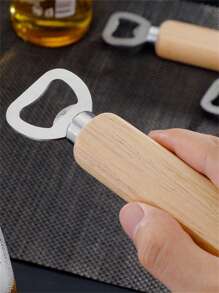 160pcs/Set Customizable Wooden Bottle Openers, Beer Corkscrew, Wooden Handle, Suitable For Weddings, Large Gatherings, Festival Supplies Ornamental Fashionable, High-Quality, Stylish, Exquisite Custom, Personalized, Unique Ideal Gifts For Her Her, Boyfriend, Girlfriend, Dad, Family, Mom, Friends, Pets, Son, School Students, Daughter, Workers School, Home, Office,Multi-Functional, Ornamental,Reusable,Exquisite,Stylish,High-Quality,Colorful,Modern,Custom,Personalized,Unique,Ideal Gifts For Him,Ideal Gifts For Her,Boyfriend,Dad,Girlfriend,Mom,Family,Friends,Tea Room,Home,Garden,Office,For Anniversaries,For Valentine's Day,For Mother's Day,For Birthdays,For Father's Day,For Graduation,For Weddings,For Housewarming