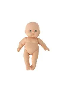 柔软硅胶重生娃娃儿童娃娃女孩逼真早教安抚娃娃婴儿睡眠毛绒娃娃四肢可活动 - 彩色 - 查看 11