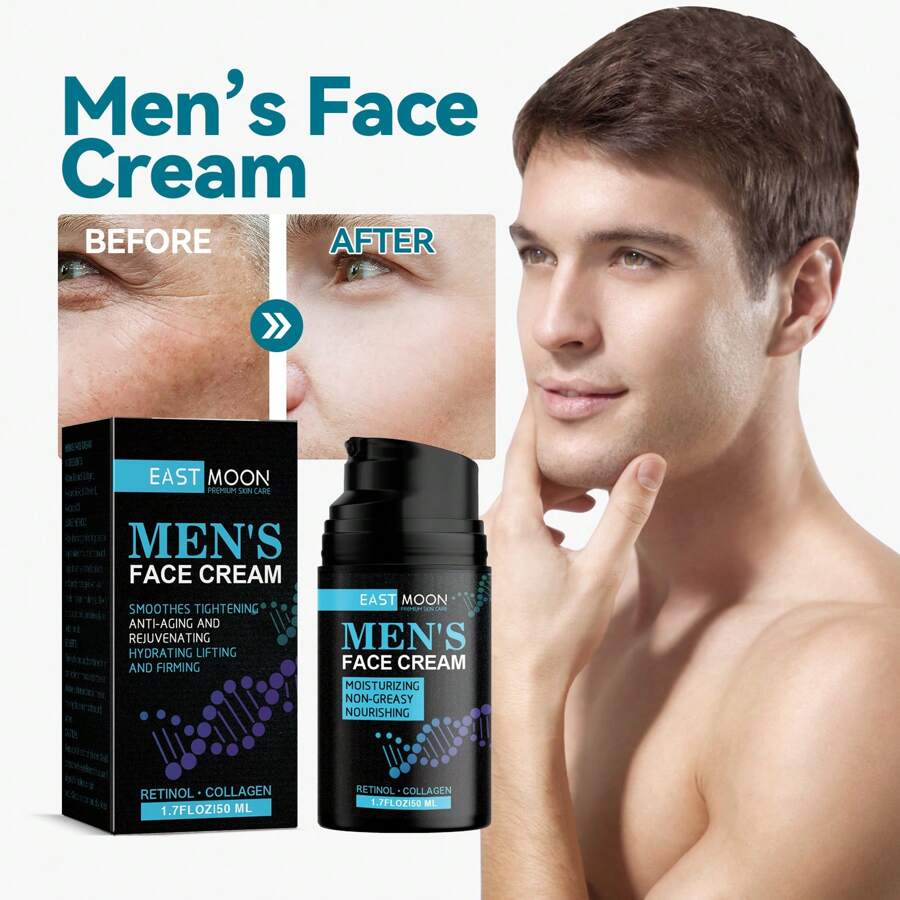 Anti-Aging Cream For Men Firming Skin, Anti-Wrinkling, Smoothing Fine Lines And Wrinkle Care - 2pcs - View 1