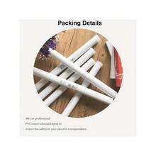 1 件无框复古冬季帆布画，厨房装饰圣诞墙壁艺术印刷品 - 热巧克力糖果乐园快车姜饼面包店海报 - 彩色 - 查看 10