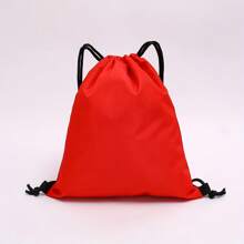 Mochila esportiva personalizada com cordão, adequada para equipe, família, festa, personalização de presente de Natal, bolsa de armazenamento à prova d'água para futebol, basquete