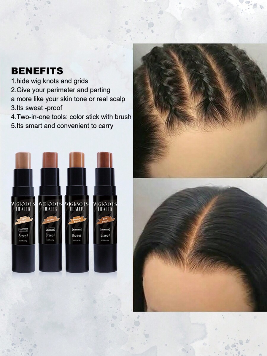 Lace Tint Stick, Lace Tint Pen For Wigs LongLasting, Easy To Apply