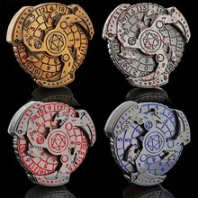 1PC 7 In 1 Rotating Dice, Cool RPG Role Playing Desktop Game Dice, Party Games, Drinking Games, Family Games, Rotating Digital Gear Design, Fun Dice Toys - Multicolor - View 2