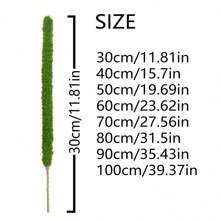 1pc Artificial Moss Pole For Monstera Creepers Climbing Indoor Plant Extension Support Stake Frame - Green - View 4