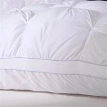 1pc Hotel Use Super Soft Twisted Floral Pillow Insert - White 48cm 74cm - View 3