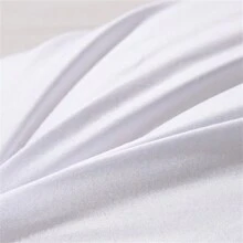1pc Hotel Use Super Soft Twisted Floral Pillow Insert - White 48cm 74cm - View 5