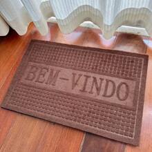 Welcome Mat Entrance Door Mat Non-Stick Rubberized Polyester Hallway Home Decoration - Màu ngẫu nhiên - Xem 7
