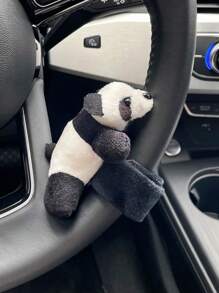 1pc Car Interior Decorations Panda Decorations And Interior Ornaments - one-size - View 2