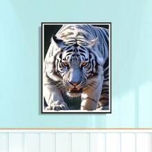 1 套成人印花十字绣套件，全系列幸福树十字绣套装，适合初学者 DIY 11CT 网格 3 股刺绣入门套件 - 彩色 - 查看 21