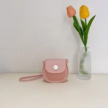 PU皮革时尚少女单肩包，心形斜挎包 - A - 查看 20