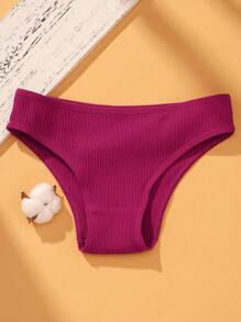 VKME Set da 4 pezzi di mutandine a vita bassa da donna, biancheria intima e slip