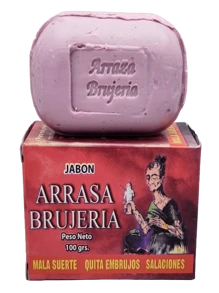 Jabon Esoterico Arrasa Brujeria - Rosa coral - Ver 1