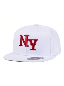 1pc, Unisex Gothic Letter NY, 3D Embroidered Baseball Cap, Baseball Game Fits,Basketball,Fall Fits,Sports Style,90's Outfit,Bright Colors,For Women,Sports Hip-Hop Cap, Adjustable Outdoor Sun Protection Casual Cap For Travels, Parties And Beach - Solid Color - View 15
