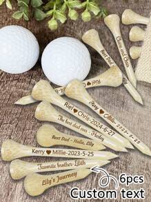 LICVIC 5/10/20/50/100pcs Custom Golf Tees Personalized Golf Tees Engraved Golf Gift For Men Fathers Day Gift Dad Golf Present Gift For Golfer Gift Father's Day Gift, Valentine Day, Valentine Day Decor Gifts Birthday Graduation,Multi-Functional, ,Anti-Mold,Ornamental,Reusable,Exquisite,Stylish,High-Quality,Adorable,Modern,Custom,Unique,Personalized,Ideal Gifts For Him,Ideal Gifts For Her,Her,Boyfriend,Girlfriend,Dad,Mom,Family,Friends,Son,Daughter,Kids,For Anniversaries,For Birthdays,For Housewarming,For Graduation,Kitchen,Dining Room,Bedroom,Office,Living Room,Home,Garden,Tea Room