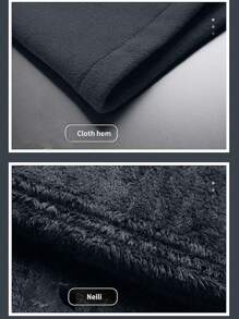 Thermal Men's Padded Vest, Thickened Warm Sleeveless Jacket For Autumn/Winter