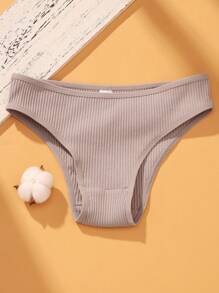 VKME Set da 4 pezzi di mutandine a vita bassa da donna, biancheria intima e slip