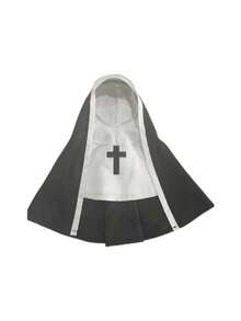 1pc Phụ kiện trang phục hóa trang Halloween cho thú cưng dễ thương, trang phục hóa trang cho mèo/chó nhỏ - màu đen - Xem 9