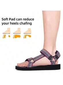 Women's Original Sports Fashion Sandals Hiking Sandals With Arch Support Yoga Mat Insole Outdoor Beach River Hiking Sandals - 紫色 - 查看 4