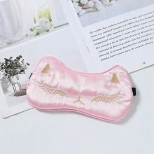 1 Mặt nạ mắt mèo vàng Mặt nạ ngủ bằng lụa tự nhiên dễ thương, mịn màng và mềm mại, thoải mái khi ngủ - Nhiều màu - Xem 10