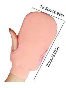 1pc, Double-Sided Exfoliating Shower Glove, Men's And Women's Bath Scrubbing Towel, Body Cleansing Exfoliating Gloves, Body Washing Brush, Exfoliating Gloves, Shower Accessories - Multicolor - View 3
