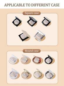 Amortals 2 piezas de cojín de aire, adecuado para principiantes en maquillaje, artistas del maquillaje, regalos para citas, bodas, Navidad, Halloween, Acción de Gracias, graduación, cumpleaños, vacaciones, Y2K, playa, viajes, campamento, eventos escolares, decoración, cosplay de chica rosa, cosméticos de alta gama, maquillaje, barato, decoración de habitaciones, tocador, viajes, dormitorio, accesorios de maquillaje, borla, difuminador de maquillaje, borla de polvo, esponja de maquillaje, barato, rellenos de calcetines, maquillaje, herramientas de maquillaje, cosas baratas, regalos, regalos para mujeres, regalos de Navidad