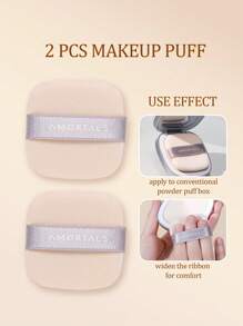 Amortals 2 piezas de cojín de aire, adecuado para principiantes en maquillaje, artistas del maquillaje, regalos para citas, bodas, Navidad, Halloween, Acción de Gracias, graduación, cumpleaños, vacaciones, Y2K, playa, viajes, campamento, eventos escolares, decoración, cosplay de chica rosa, cosméticos de alta gama, maquillaje, barato, decoración de habitaciones, tocador, viajes, dormitorio, accesorios de maquillaje, borla, difuminador de maquillaje, borla de polvo, esponja de maquillaje, barato, rellenos de calcetines, maquillaje, herramientas de maquillaje, cosas baratas, regalos, regalos para mujeres, regalos de Navidad