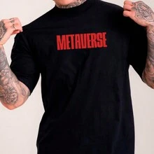 Ak47 T-Shirt Weapon War Over Men's Oversized Streetwear Shirt Men's - 黑色 - 查看 2