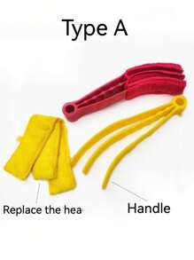 2pcs/1pc Double-Head Car Air Outlet Cleaning Brush