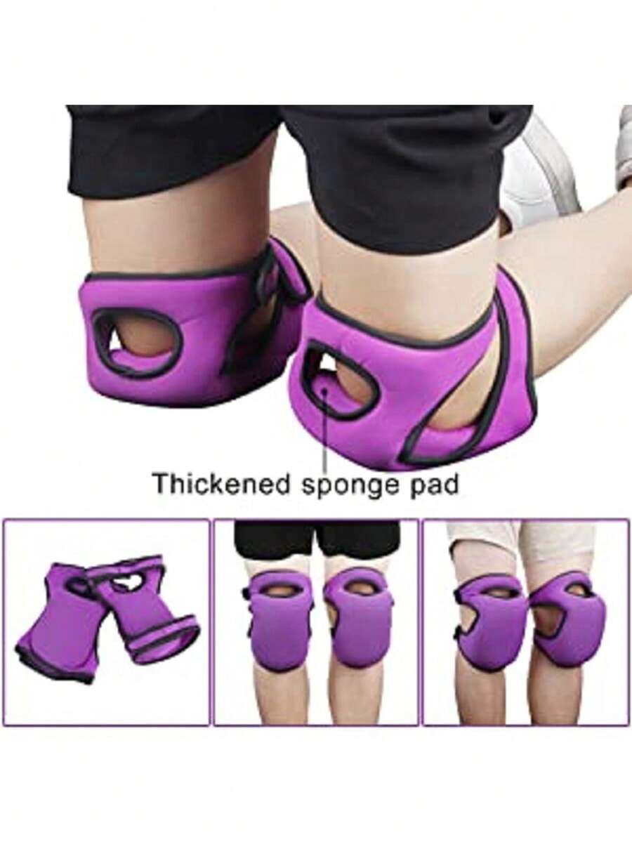 1pair Gardening Knee Pads Soft Comfort Kneeler Knee Protective Cushions
