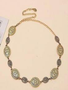 Thắt lưng thời trang nữ phong cách Âu Mỹ xuyên biên giới, trang trí Halloween bằng hợp kim kẽm, đa năng cho bãi biển, đám cưới và mùa hè - Nhiều màu - Xem 9