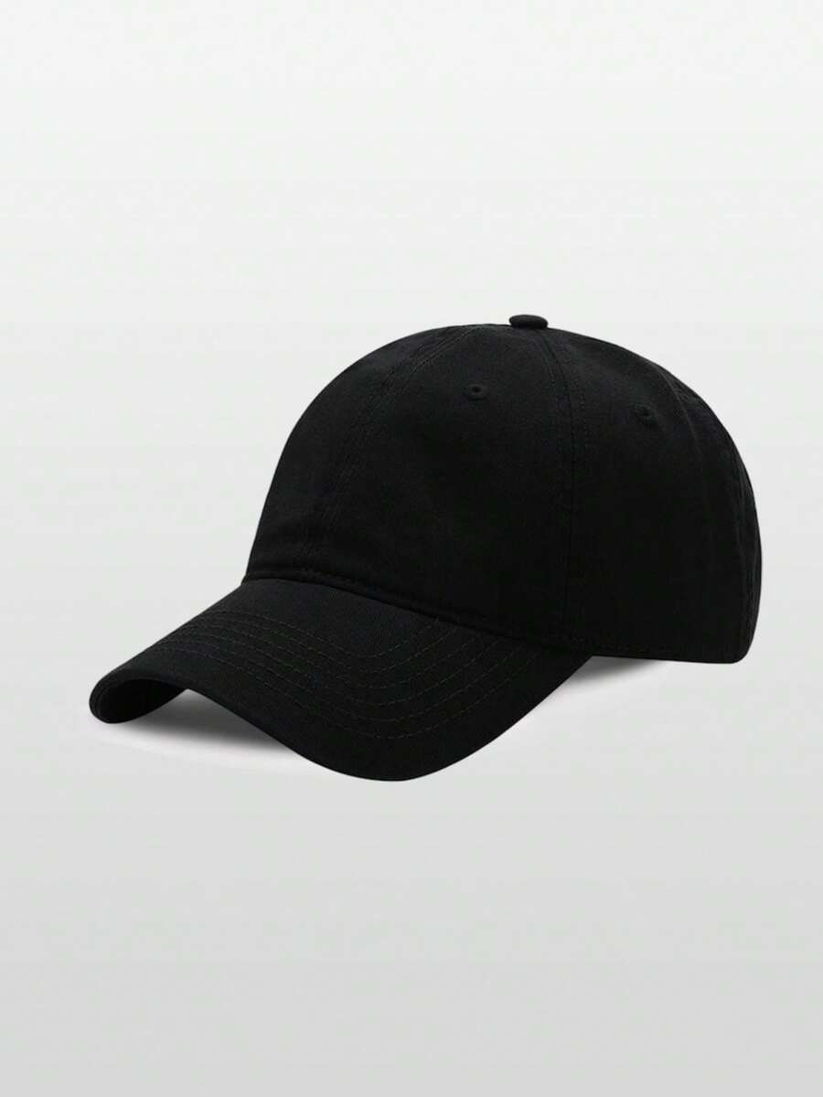 Comfortable Outdoor Sports Baseball Cap - 黑色 - 查看 1