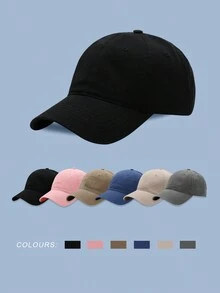 Comfortable Outdoor Sports Baseball Cap - 黑色 - 查看 2