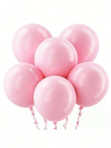 5 quả bóng bay cao su 18 inch màu hồng Maca/xanh ô liu/trắng, thích hợp cho sinh nhật, đám cưới, họp mặt gia đình, giới tính, tiệc theo chủ đề và trang trí tiệc - Nhiều màu - Xem 1