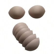 Kit 10 Pairs Of Plain Cat Eye Bras First Line Clothing G - Chocolate - Xem 1